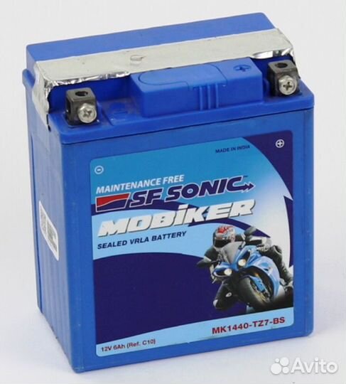 Аккумулятор SF Sonic Mobiker 6Ah 90A