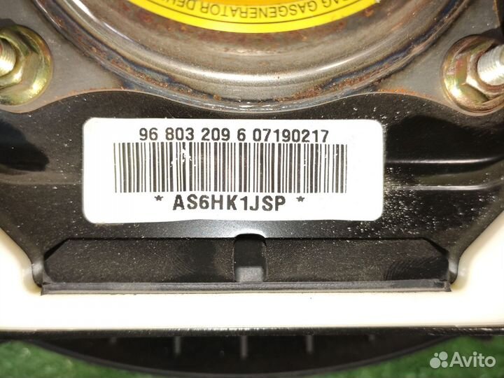 Подушка безопасности руля chevrolet aveo t200