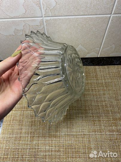 Посуда хрустальная ваза