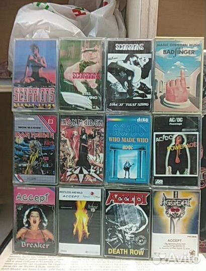 Аудиокассеты с записью