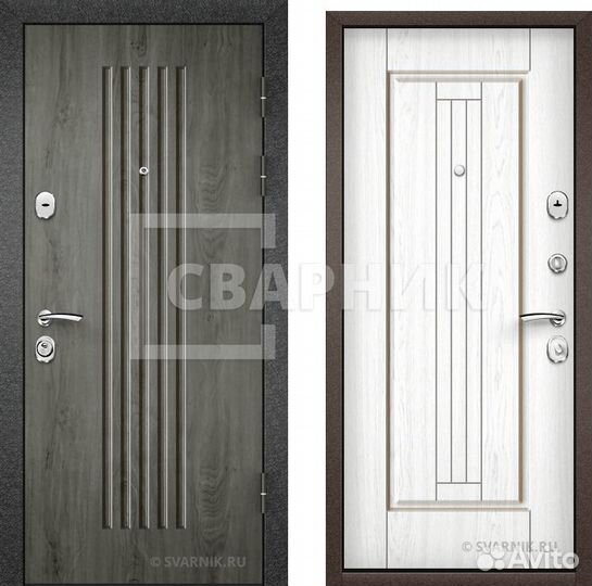 Усиленная входная дверь на заказ. Под ключ