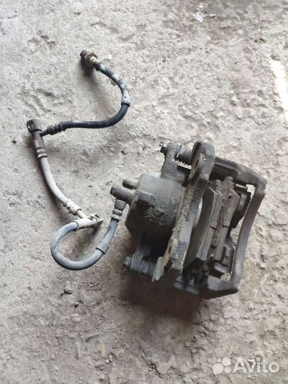 Nissan primera p12 суппорт передний со шлангом