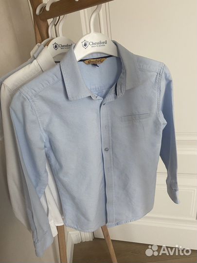 Рубашка школьная 128р