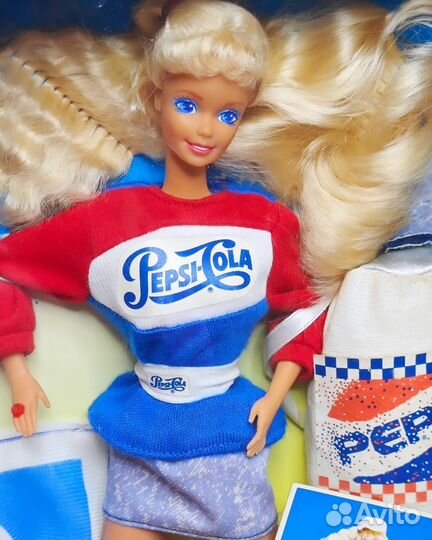 Pepsi Spirit Barbie Blonde 1989