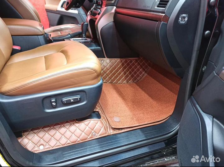 3D коврики toyota land cruiser 200