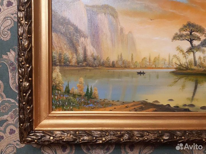 Картина маслом на холсте пейзаж