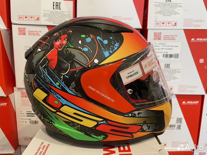 Мотошлем LS2 FF353 размер L