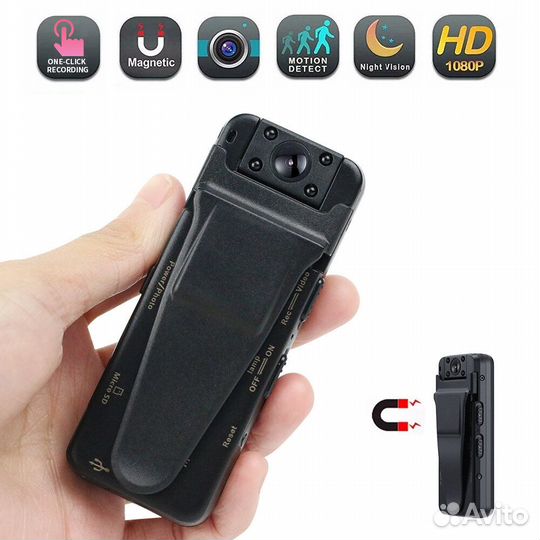 Мини камера профи Wi-Fi 128Гб 14 часов записи