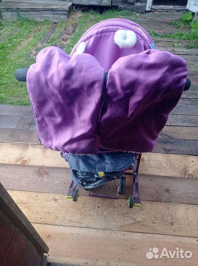 Детские санки коляска ника