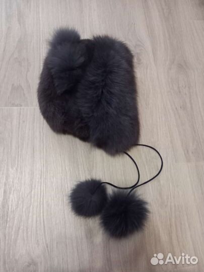 Детская шапка из натурального меха