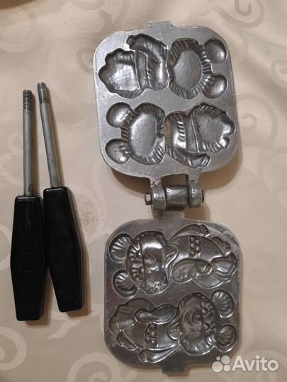 Форма для выпечки. Мишка Олимпиада 80