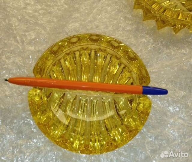 Пепельница,цветное стекло СССР