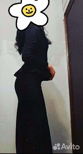 Платье длинное