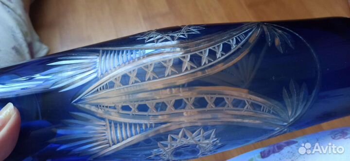 Хрустальная ваза. 1-1500, 2-1000, 3-1000