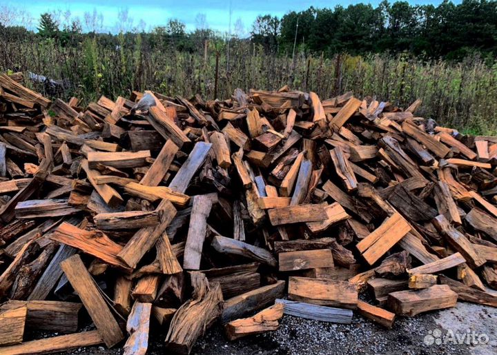 Дрова в чурках