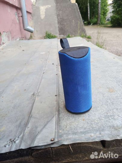 Колонка синяя