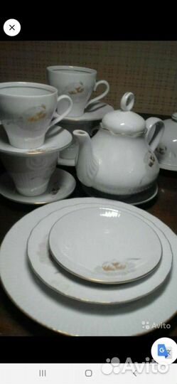 Сервиз чайный из Европы