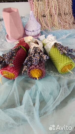 Свечи из натурального воска