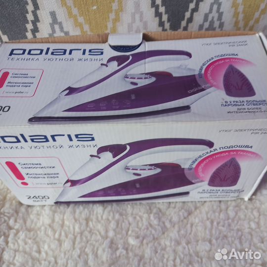 Утюг новый Polaris