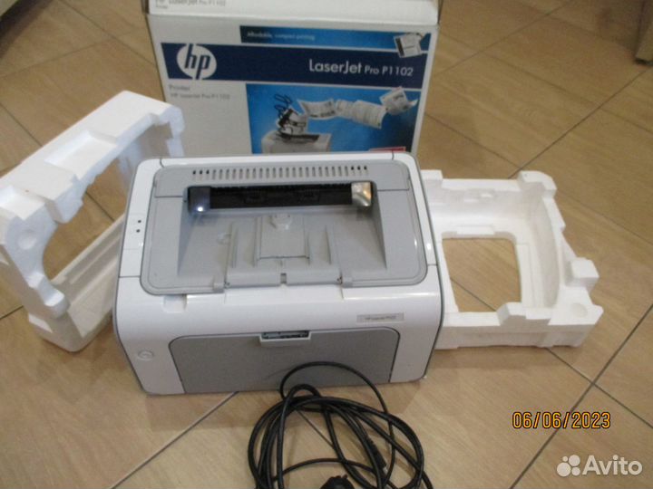 Принтер лазерный HP LaserJet P1102