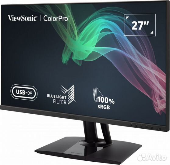 Монитор ViewSonic VP2756-2K 27'' LCD Black