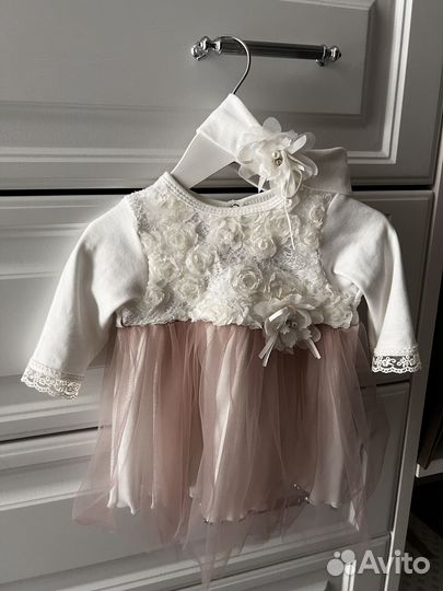 Платье для девочки56-62