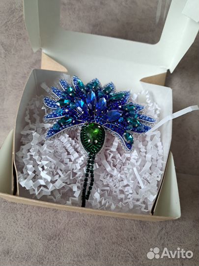 Брошь ручной работы