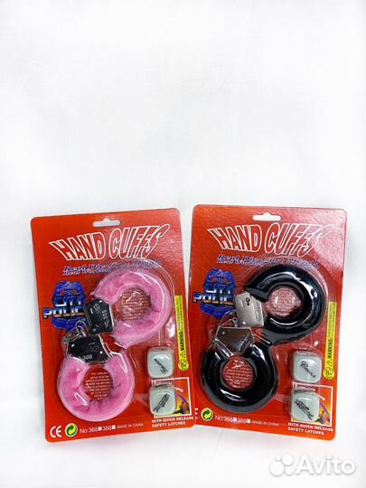 Наручники и кубики (подарочный набор)