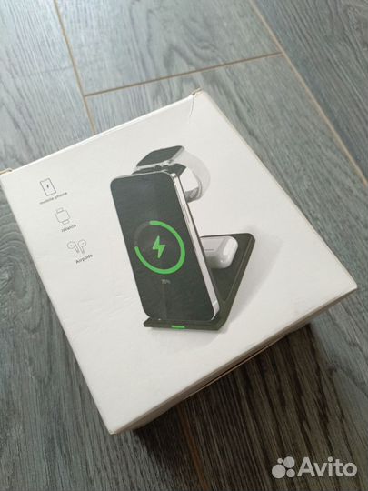 Беспроводная зарядка 3 в1