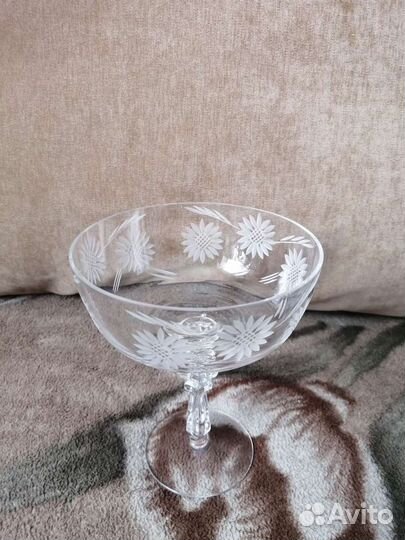 Креманка хрустальная