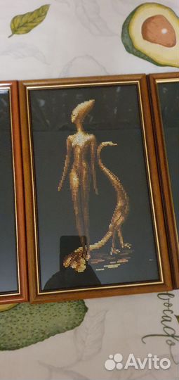 Вязаные картины