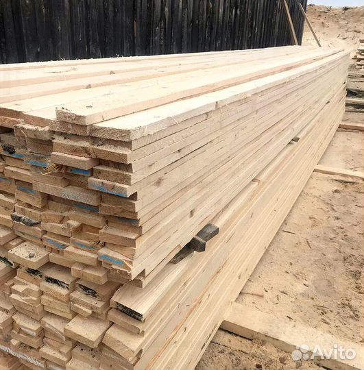 Доска обрезная дюймовка с доставкой