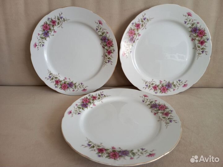 Тарелки Япония,Чехословакия времен СССР