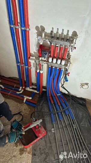 Отопление, теплый пол, водоснабжение