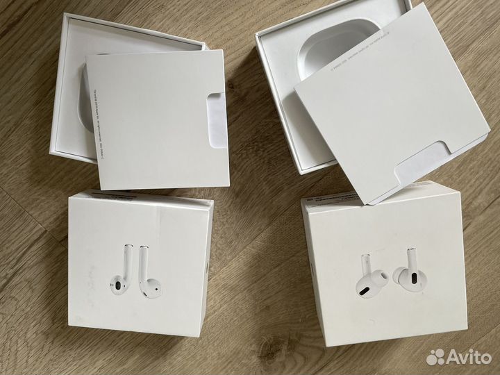 Коробка от iPhone 6S, 5, 4S. Коробки AirPods Pro