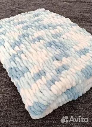 Плед вязаный