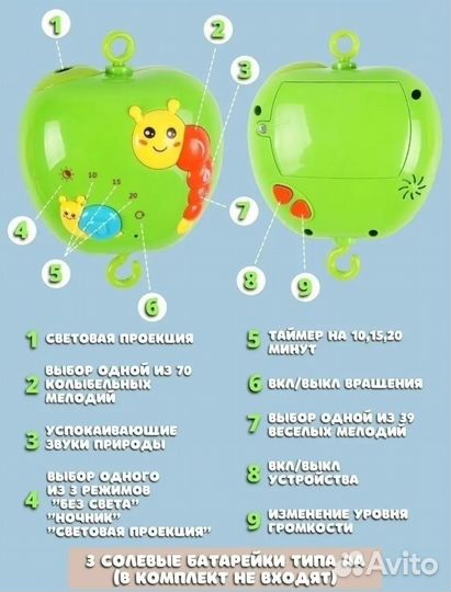 Мобиль на кроватку