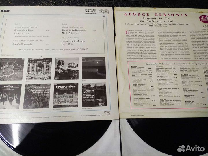 Гершвин Gershwin фирменный винил