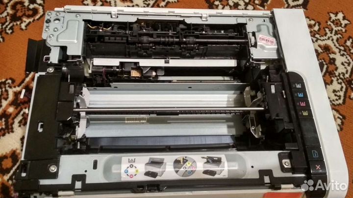 Цветной лазерный принтер hp cp1025 в разборе