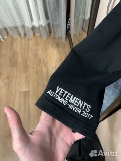 Vetements худи justin4ever