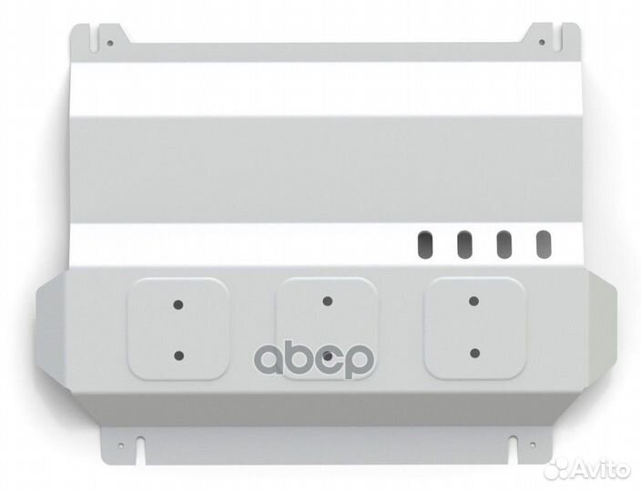 Rival) Защита картера Mitsubishi L200 (Алюм.)