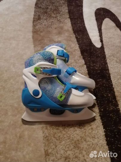 Коньки раздвижные 34 37