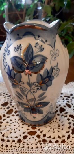 Кисловодский фарфор,рисунок гжель