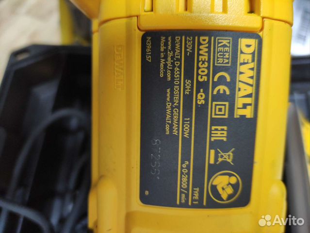 Сабельная пила dewalt Dwe305pk