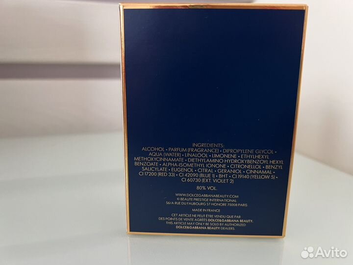 Духи мужские Dolce&Gabbana