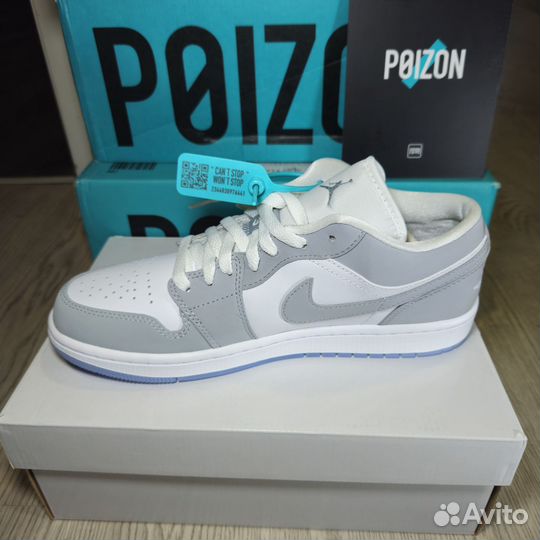 Nike Air Jordan 1 Low Wolf Grey Оригинал