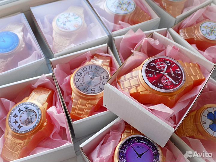 Мыло ручной работы «Золотые женские часики»