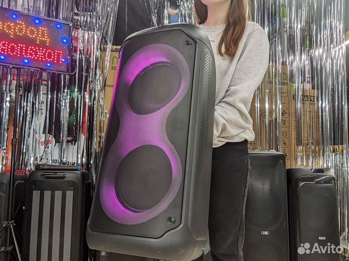 Колонка Eltronic 500в LED подсветка