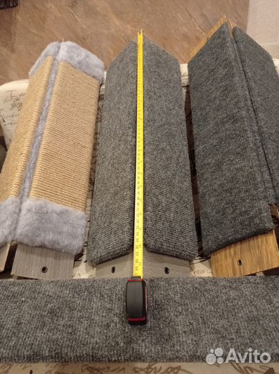 Угловая/прямая, джутовая/ковролиновая когтеточка