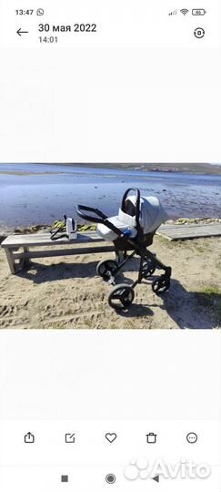 Коляска Adamex Chantal 3 в 1